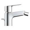 GROHE BauLoop 1-gats bidetkraan m. waste chroom SW536453