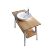 Duravit Cape cod opzetwastafel rond 48 cm. met 1 kraangat wit 0293442