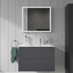 Duravit Me by starck meubelwastafel met 1 kraangat 83 x 49 cm wit SW228009