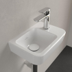 Villeroy & Boch O.novo fontein 36X25cm 1 kraangat rechts zonder overloop wit SW448505