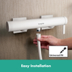 Hansgrohe Tecturis douchekraan opbouw mat wit SW918584