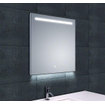 Wiesbaden Ambi one spiegel vierkant met LED, dimbaar en spiegelverwarming 60 x 60 cm SW95867