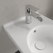 Villeroy & Boch O.novo wandbidet met overloop 1 kraangat ceramic+ wit 0124159