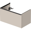 Duravit D-Neo wastafelonderkast 81x44x46.2cm 1 lade Taupe Mat SW640807