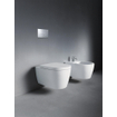 Duravit ME by Starck wandbidet 37x57cm met kraangat met overloop mat wit SW297055