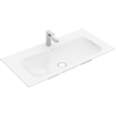 Villeroy & Boch Finion meubelwastafel 1 kraangat 100x50cm ceramic+ zonder overloop wit SW106528