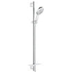 GROHE Rainshower SmartActive 130 Glijstangset - 90 cm - ronde handdouche - 3 straalsoorten - gladde handdouche - met zeepschaal - chroom SW448245