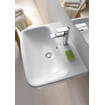 Duravit Durastyle wastafel 60x44cm 1 kraangat met overloop wit SW54087