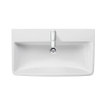 Duravit No.1 wastafel 80x46x17.3cm Hoogglans Wit SW723711