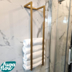 FugaFlow Efficiente Acces Handdoekrek - 95x25x20cm - Glans Goud SW1123192