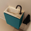 MONDIAZ TURE-DLUX 40cm toiletmeubel Smag. EDEN wastafel Frappe positie links. Met 1 kraangat. SW1103016