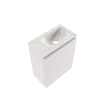MONDIAZ TURE-DLUX 40cm toiletmeubel Cale. EDEN wastafel Ostra positie rechts. Zonder kraangat. SW1104722