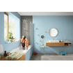 Hansgrohe Talis Es wastafelkraan 110 met push open garnituur chroom SW28984