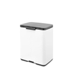 Brabantia Bo Afvalemmer - 12 liter - kunstof binnenemmer - wit SW1026523