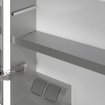 Villeroy & Boch My view spiegelkast 80x75cm 2 deuren 2 contactdoos LED SW641657