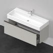 Duravit D-Neo wastafelonderkast 118.4x44x44.2cm 1 lade Betongrijs Mat SW640835