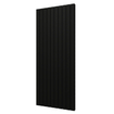 Plieger Cavallino Retto designradiator verticaal dubbel middenaansluiting 1800x754mm 1936W mat zwart SW224480