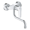 GROHE Eurosmart Keukenkraan - draaibare uitloop - inbouw - chroom SW536445