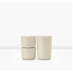 Brabantia ReNew Opbergpotjes - set van 3 - soft beige SW798769