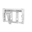scharnierende achterplaat tbv Qeramiq Push (metal) drukplaat met invoer - passend voor Geberit UP320 OUTLETSTORE STORE35806