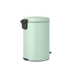 Brabantia NewIcon Pedaalemmer - 20 liter - kunststof binnenemmer - jade green SW1117470
