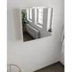 Mondiaz CUBB Spiegelkast - 80x70cm - 2 deuren - Linen (Wit) SW410964