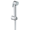 GROHE Tempesta-F Trigger Spray 30 Handdoucheset - 1 straalsoort - rond - met houder - gladde slang - 125cm - chroom SW63478