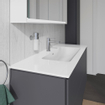 Duravit Me by starck wastafel 123x49cm 1 kraangat met overloop wit SW84172