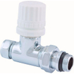 Riko luxe therm.voorber.vent.1/2''x15 (M22) knel recht chroom SW101705