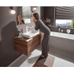 Hansgrohe VIVENIS ééngreeps wastafelmengkraan 250 met pop-up trekwaste wit mat SW642519