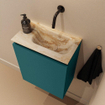 MONDIAZ TURE-DLUX 40cm toiletmeubel Smag. EDEN wastafel Frappe positie rechts. Zonder kraangat. SW1102998