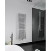 Instamat Inox Straight Handdoekradiator, afm. H 1210 x L 505mm, 6 aansl. ½'', incl. wandconsoles, geborsteld RVS SW416849