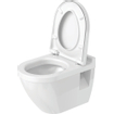 Duravit Starck 3 WC-zitting 43.1x37x4.3cm met softclose met quickrelease Kunststof wit Glanzend 0290272