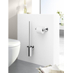 Zack Scala Toiletrolhouder 13X18X6.5cm Spiegelglans RVS SW23533