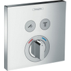 Hansgrohe ShowerSelect afbouwdeel voor inbouwmengkraan met 2 stopkranen voor 2 douchefuncties chroom 0451556