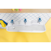 Villeroy & Boch O.novo Kids wastafel met 3x1 kraangat 130x43cm Ceramic+ zonder overloop wit SW209590