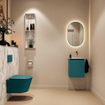 MONDIAZ TURE-DLUX 40cm toiletmeubel Smag. EDEN wastafel Glace positie rechts. Zonder kraangat. SW1103520