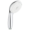 GROHE New Tempesta handdouche met 3 straalsoorten Ø10cm 9.5L/min. chroom/wit SW108104