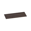 Saniclass Massief eiken wastafelblad 100x46x2cm zonder kraangat Hout Black oak SW371878