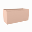 Mondiaz FLOTT wastafelonderkast - 100x45x50cm - 2 uitsparing links - softclose - Rosee SW1015203