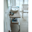 Duravit Cape Cod waskom rond zonder kraangat zonder overloop Ø43cm mat wit/wit SW297002