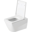 Duravit Viu WC-zitting 46.3x37.1x4.38cm met softclose met quickrelease Kunststof wit Glanzend SW297115