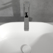 Villeroy & Boch Architectura Eengreeps wastafelkraan - verhoogd - met Push-Open afvoergarnituur - chroom SW974136