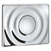 GROHE Surf wc bedieningsplaat enkele spoeling verticaal/horizontaal chroom 0729136