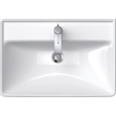 Duravit D-Neo wastafel 65x44x17cm 1 kraangat rechthoek Keramiek Wit SW640463
