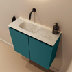 MONDIAZ TURE-DLUX 60cm toiletmeubel Smag. EDEN wastafel Ostra positie links. Zonder kraangat. SW1105079