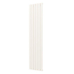 Plieger Cavallino Retto designradiator verticaal enkel middenaansluiting 2000x450mm 999W mat wit 7255306