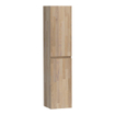 Saniclass Solution badkamerkast 160x35x35cm met 2 links- en rechtsdraaiende deur Hout Grey oak SW392923