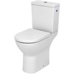 Plieger Plus WC pack verhoogd met keramisch reservoir dualflush (+8cm) totaal 48cm hoog universeel wit 4970160