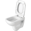 Duravit D-code WC-zitting 44.3x35.9x5cm met softclose Kunststof wit Glanzend SW46981